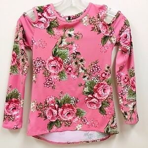 Insta Girl Floral Top #4047p